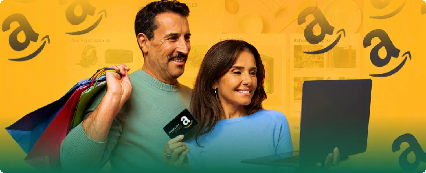 Pre-load your balance and skip the card entry every time you shop.