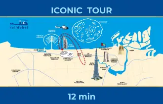 Heli Dubai ICONIC TOUR 12 MIN (EXCLUSIVE) Heli Dubai ICONIC TOUR 12 MIN (EXCLUSIVE)