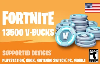 FORTNITE 13,500 V-BUCKS カード Amazon.com: フォートナイト 13500V-Bucks ギフトカード : Video