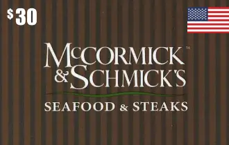 McCormick & Schmick's USA $30 McCormick & Schmick's USA $30