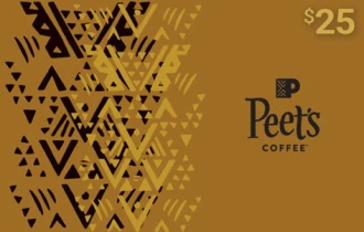 بطاقة Peet's Coffee $25