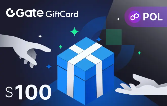 Gate.io POL $100 Gate.io POL $100