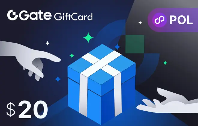 Gate.io POL $20 Gate.io POL $20