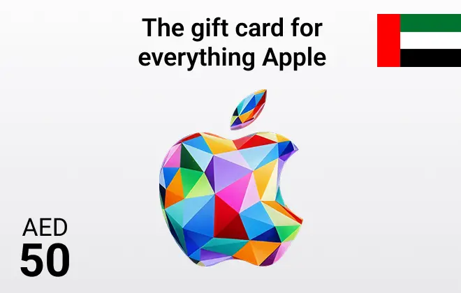 بطاقة ابل ستور الإمارات 50 درهم