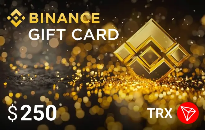 Binance TRX $250 Binance TRX $250
