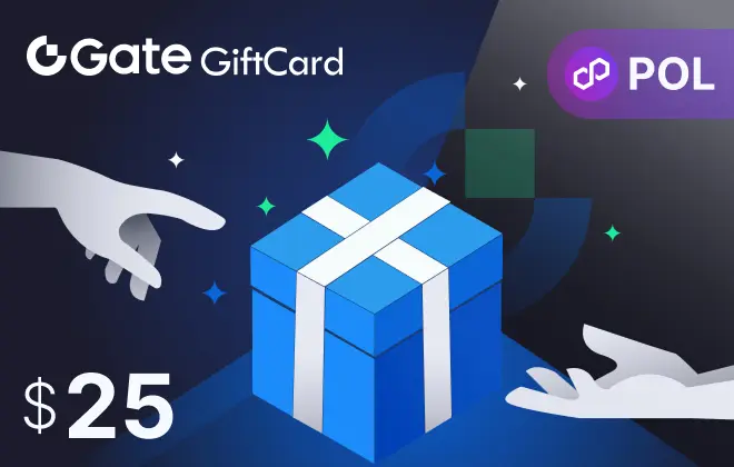 Gate.io POL $25 Gate.io POL $25