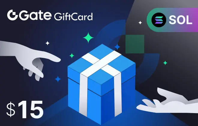 Gate.io SOL $15 Gate.io SOL $15
