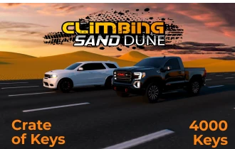 Climbing Sand Dune Crate of Keys - 4000 Keys Climbing Sand Dune Crate of Keys - 4000 Keys