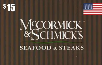 McCormick & Schmick's USA $15 McCormick & Schmick's USA $15