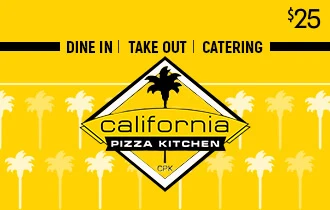 California Pizza Kitchen $25