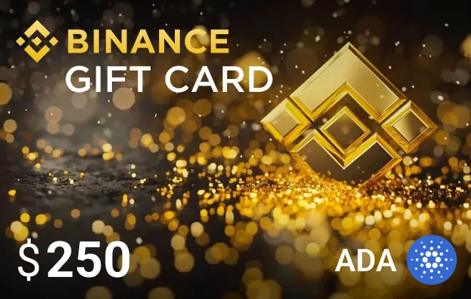 Binance ADA $250 Binance ADA $250