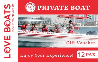 Love Boats Trip 60 minutes – 1 PRIVATE BOAT(MAX 12 PAX)