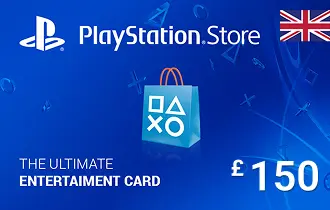 Playstation Store UK 150 GBP Playstation Store UK 150 GBP