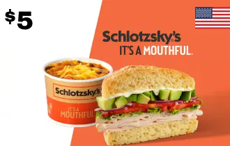 Schlotzky's USA Mix It Up® eGift Card $5 Schlotzky's USA Mix It Up® eGift Card $5