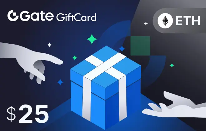 Gate.io ETH $25 Gate.io ETH $25