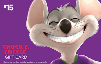 تشاك إي تشيز 15 دولار