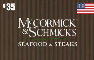 McCormick & Schmick's USA $35 McCormick & Schmick's USA $35
