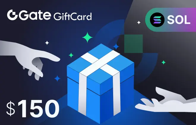 Gate.io SOL $150 Gate.io SOL $150