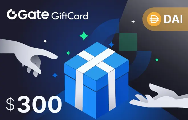 Gate.io DAI $300 Gate.io DAI $300