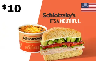 Schlotzky's USA Mix It Up® eGift Card $10 Schlotzky's USA Mix It Up® eGift Card $10