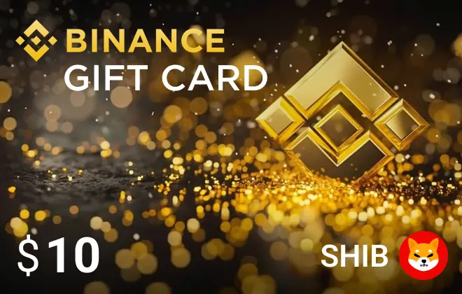 Binance SHIB $10 Binance SHIB $10