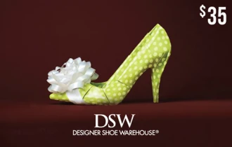 بطاقة DSW 35 دولار