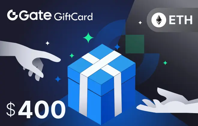 Gate.io ETH $400 Gate.io ETH $400