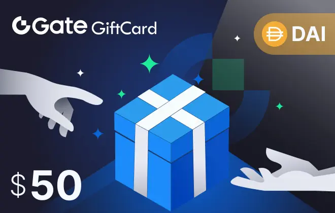 Gate.io DAI $50 Gate.io DAI $50
