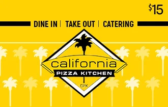 California Pizza Kitchen $15