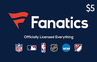 Fanatics $5 Fanatics $5