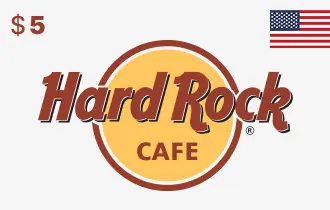 Hard Rock Cafe USA $5 Hard Rock Cafe USA $5