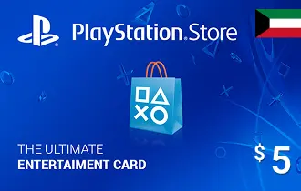 Buy PlayStation Cash Kuwait $5 Gift Card from AR-PAY