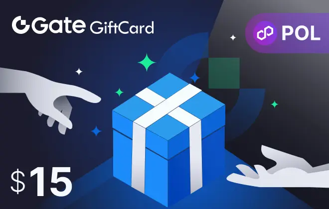 Gate.io POL $15 Gate.io POL $15