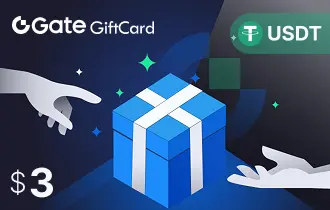 Gate.io USDT $3 Gate.io USDT $3