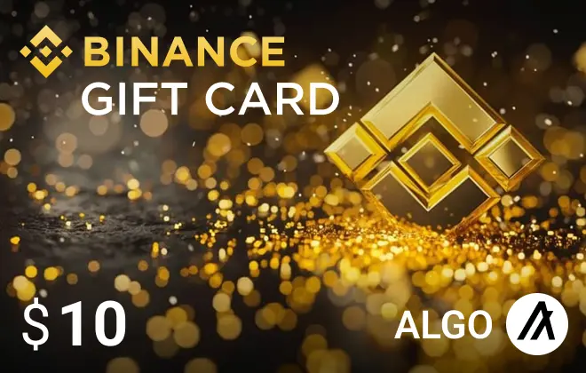 بطاقة بينانس ALGO 10 دولار بطاقة بينانس ALGO 10 دولار