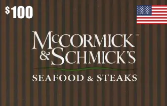 McCormick & Schmick's USA $100 McCormick & Schmick's USA $100