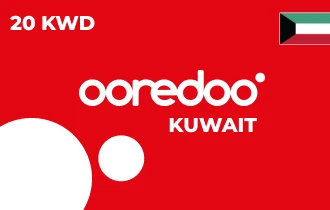 Ooredoo Koweït 20 KWD Ooredoo Koweït 20 KWD