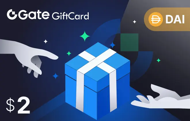 Gate.io DAI $2 Gate.io DAI $2