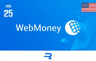 WebMoney USA $25 WebMoney USA $25