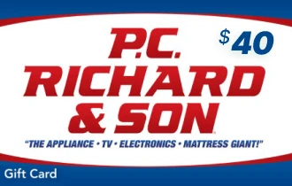 P.C. RICHARD & SON $40 P.C. RICHARD & SON $40